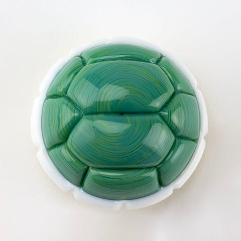 Porter Glass Turtle Shell Pendant #POR16 - Planet Caravan
