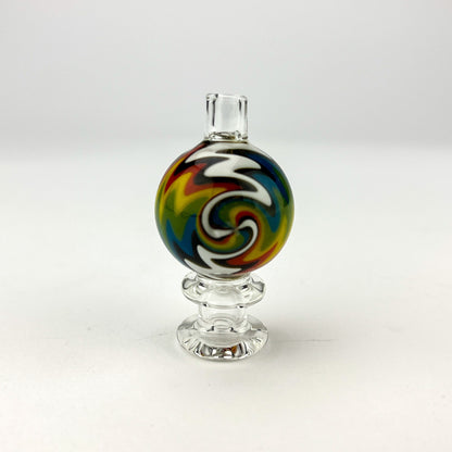 Alien Flower Monkey WigWag Bubble Caps - Planet Caravan
