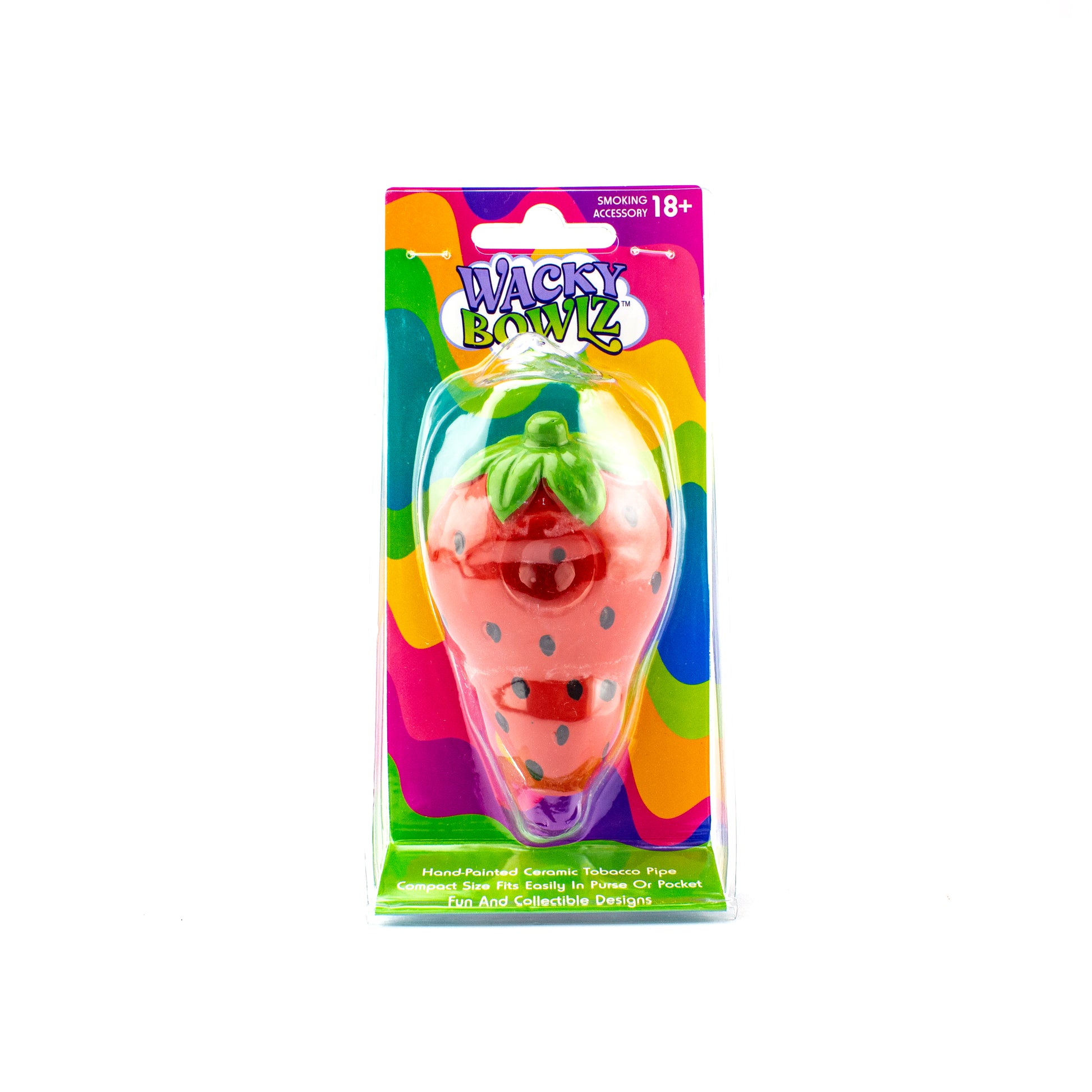 Wacky Bowlz Wacky Bowlz Ceramic Handpipe - Planet Caravan