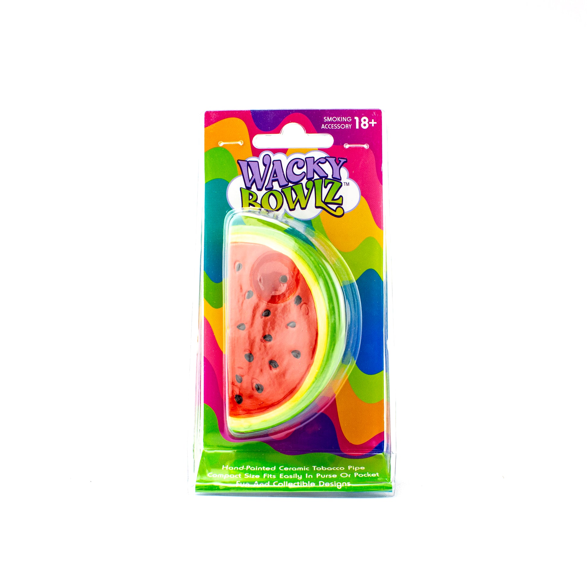 Wacky Bowlz Wacky Bowlz Ceramic Handpipe - Planet Caravan