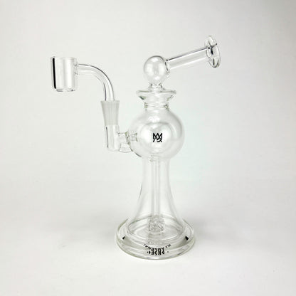 Clear Apollo Mini Rig - Planet Caravan Smoke Shop