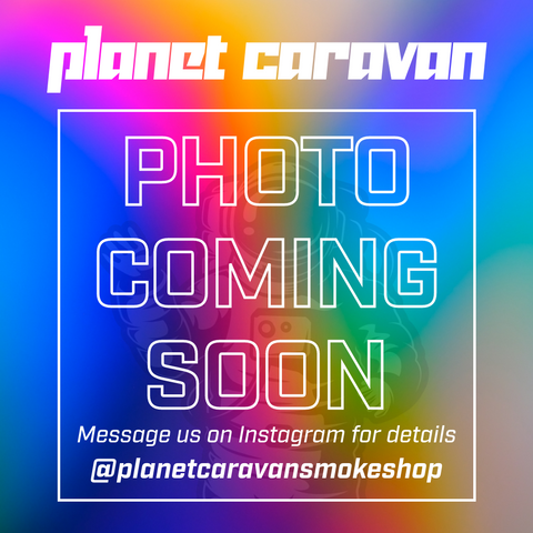 Planet Caravan Glow in The Dark Mushroom Bongs #PP3756 - Planet Caravan