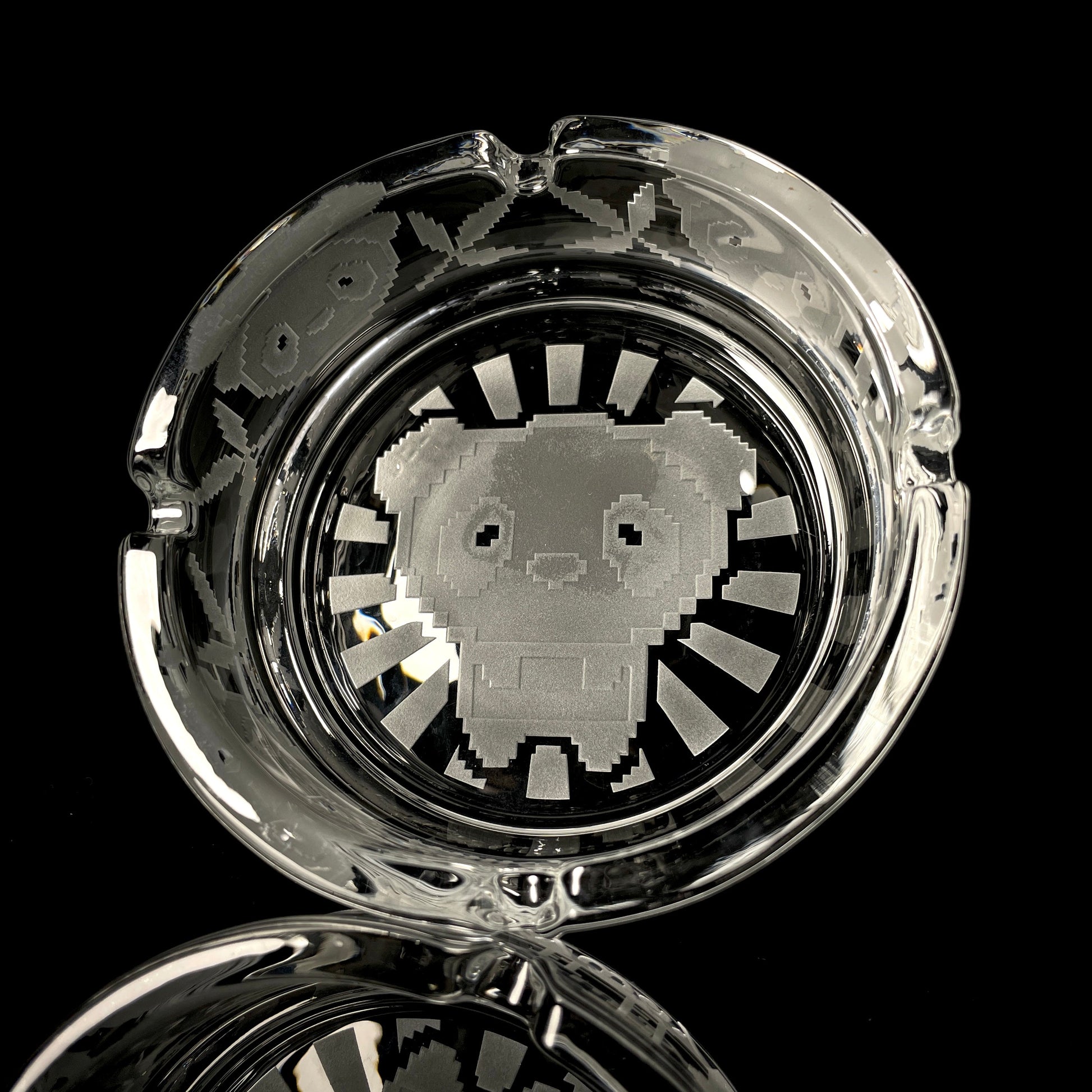 Sandblasted Ashtrays - Planet Caravan Smoke Shop