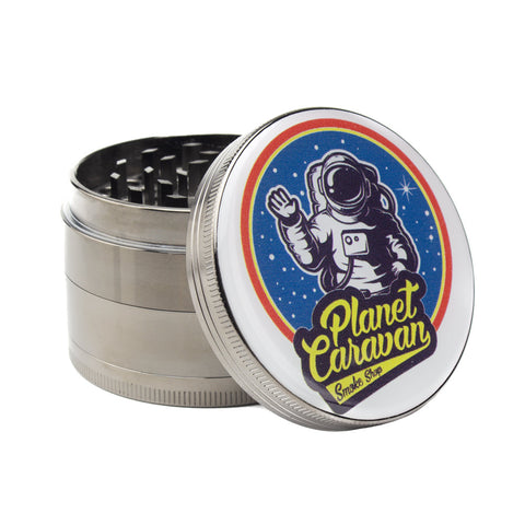 4pc Astronaut Grinder - Planet Caravan Smoke Shop