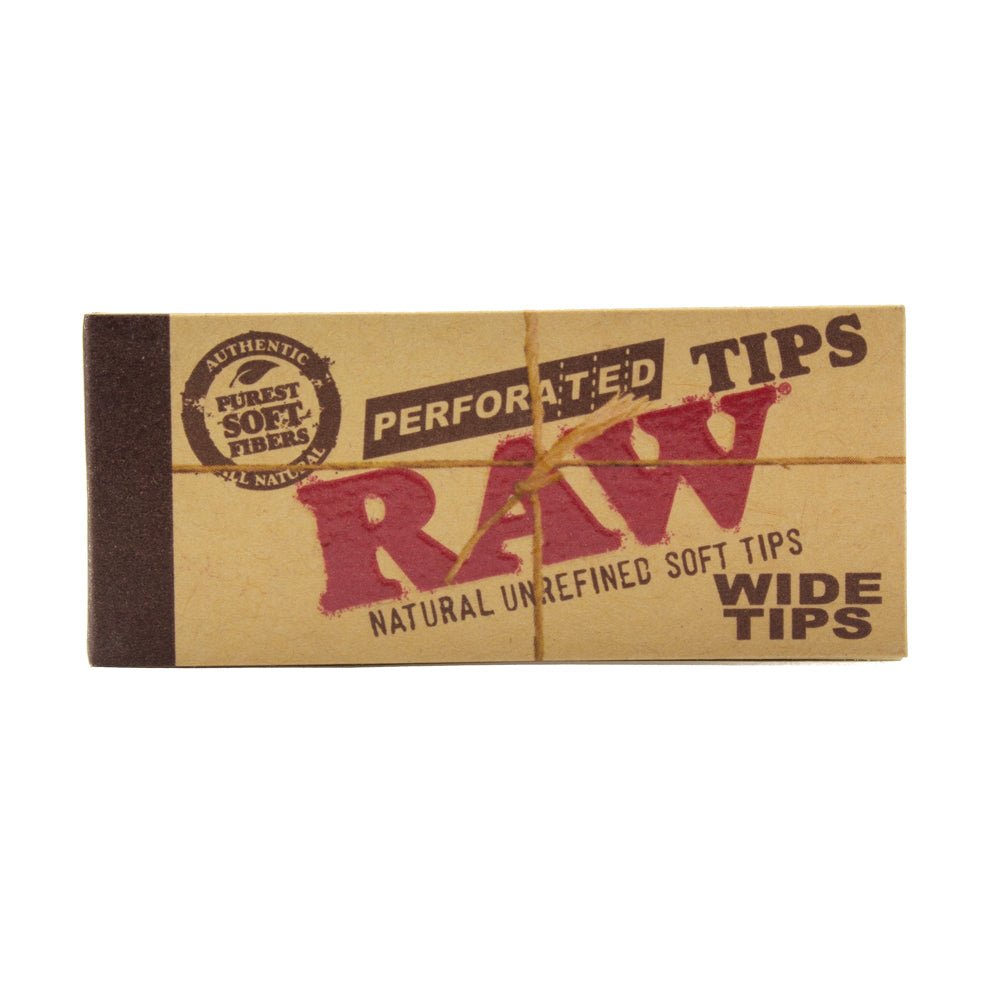 RAW RAW Tips - Perforated Papers & Blunt Wraps | Planet Caravan