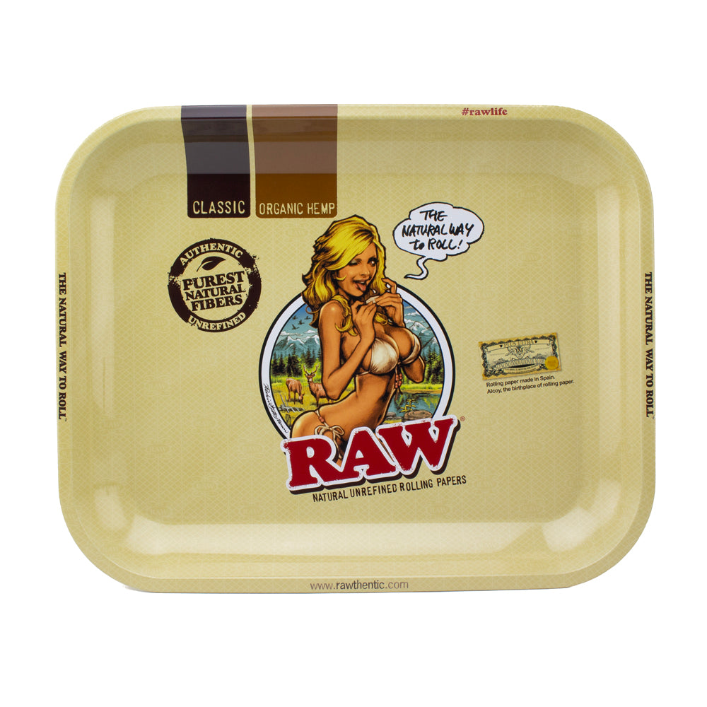 Large RAW Rolling Trays - Planet Caravan Smoke Shop