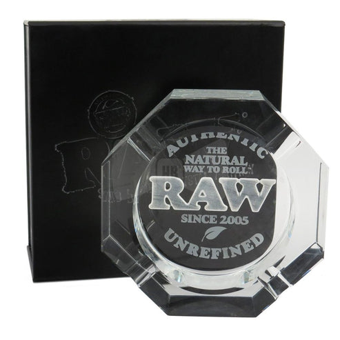 RAW Crystal Glass Ashtray Ashtrays | Planet Caravan