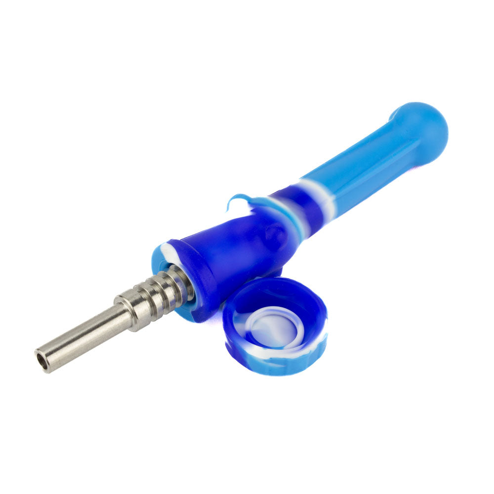 Shatterproof Silicone Nectar Collectors with 14mm Titanium Tip - Planet Caravan