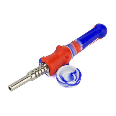 Shatterproof Silicone Nectar Collectors with 14mm Titanium Tip - Planet Caravan