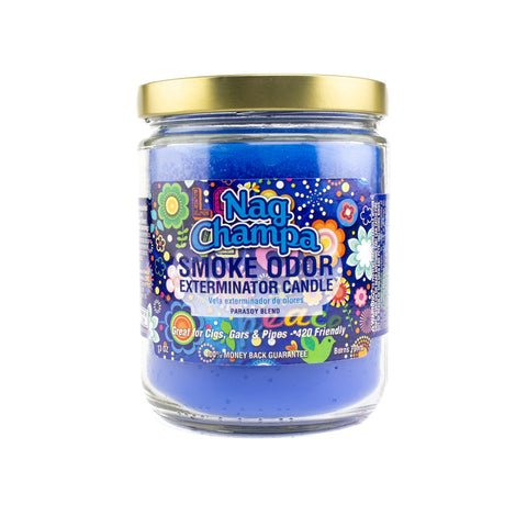 2x Jars Smoke Odor Nag Champa Smoke Exterminator Candles