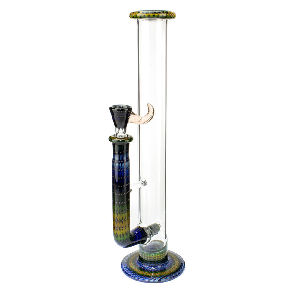Syzygy (CFL) Bubble-Trap Straight Tube #TGN08 - Planet Caravan Smoke Shop