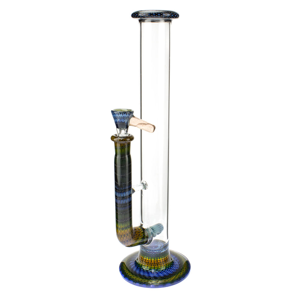 Syzygy (CFL) Bubble-Trap Straight Tube #TGN09 - Planet Caravan Smoke Shop