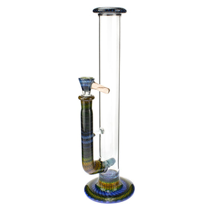 Syzygy (CFL) Bubble-Trap Straight Tube #TGN09 - Planet Caravan Smoke Shop