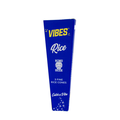 Vibes Kingsize Rice Cones - Planet Caravan Smoke Shop