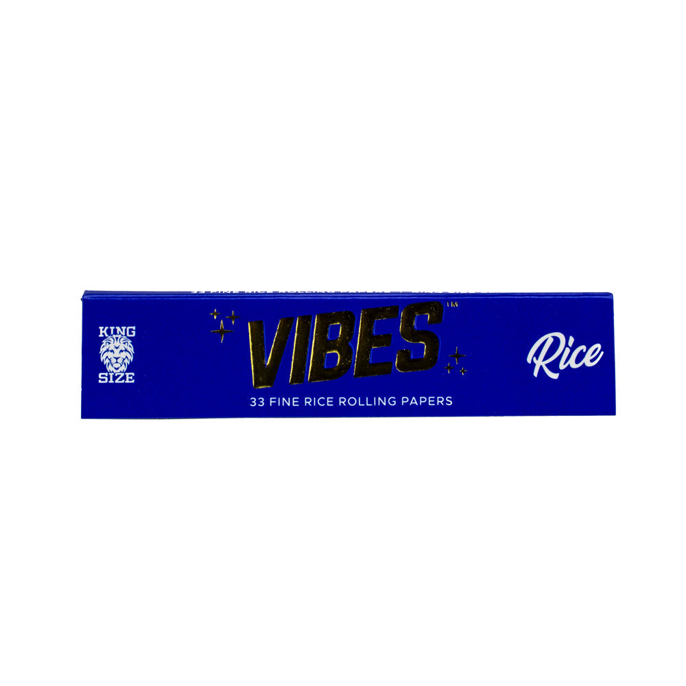 Vibes Kingsize Rice Papers - Planet Caravan Smoke Shop