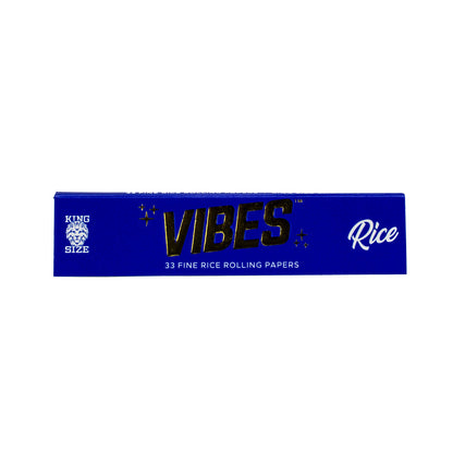 Vibes Kingsize Rice Papers - Planet Caravan Smoke Shop