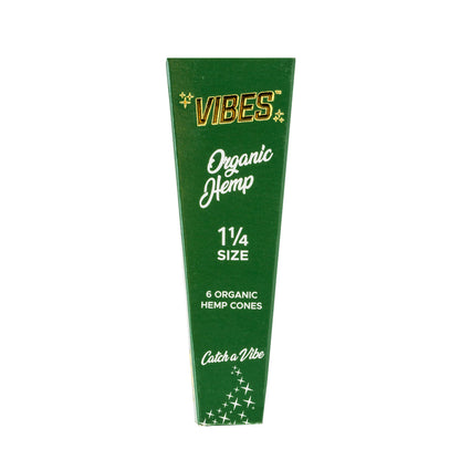 Vibes 1.25 Organic Hemp Cones - Planet Caravan Smoke Shop